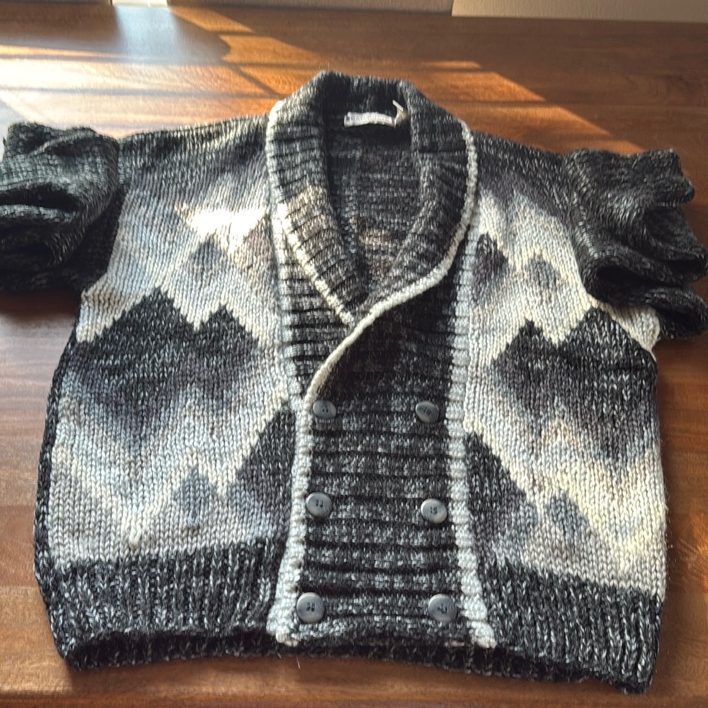 Oversized vintage cardigan